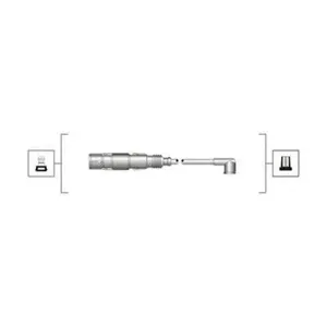 MAGNETI MARELLI 941319170025 Комплект проводов зажигания
