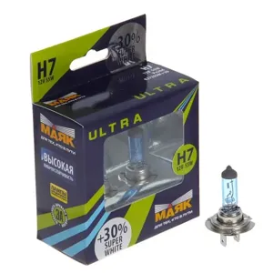 МАЯК 82720SW30 Лампа галогеновая Маяк H 7 12V 55W PX26d Super White +30% ULTRA 4630010932822