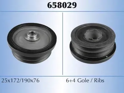MALO 658029 Шкиф коленвала BMW se.3 e46 318320 d