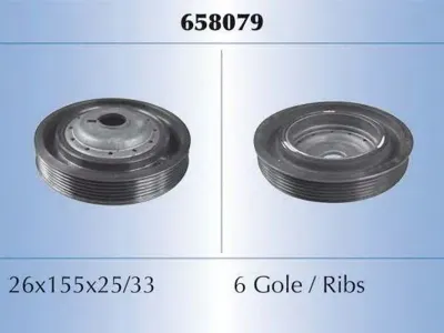 MALO 658079 Шкиф коленвала