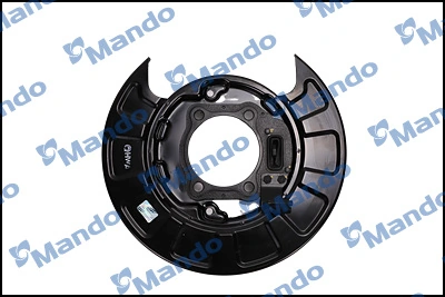 MANDO EX582502B000 Щит тормоза Hyundai Santa Fe (05-) задний левый (с колодками)