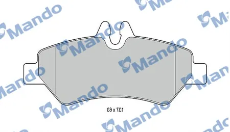 MANDO MBF015032 Колодки торм.