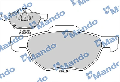 MANDO MBF015541 Колодки торм. Honda Accord 2.02.22.4 03> передние