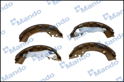 MANDO MLH20 Колодки торм. Hyundai Solaris (10-) задние барабанные (4шт.)