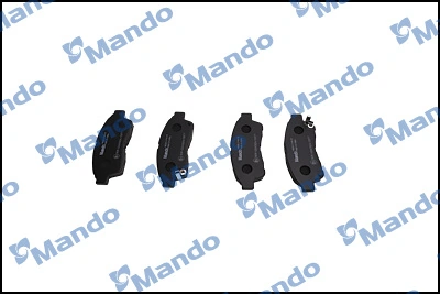 MANDO RMPT04 КОМПЛЕКТ КОЛОДОК ТОРМОЗНЫХ ДИСКОВЫХ