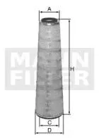MANN C26024KIT Воздушный фильтр