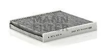 MANN CUK2545 Фильтр салона Audi VW Skoda Seat с актив.углем
