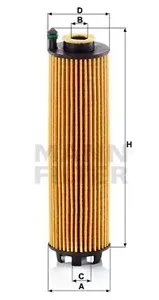 MANN HU6028Z Фильтр масляный Mercedes CLAEGLAGLBGLES 2.0-3.0 17>