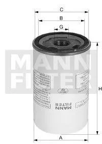 MANN LB13742 Воздушный фильтр (ГрузКомм)