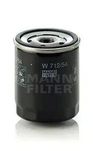 MANN W71254 Фильтр масляный VW Lupo 1.0 98-05, Skoda Fabia 1.01.4 99-09