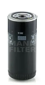 MANN W962 Фильтр масляный гидравл. H210 D93 1-12UNF 2.5BAR Iveco , Volvo , CASE