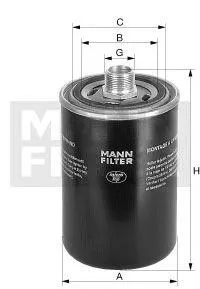 MANN WD9404 Фильтр гидравлики Truck