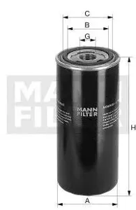 MANN WD950 Фильтр масляный