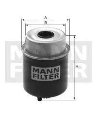 MANN WK8139 Фильтр топливный