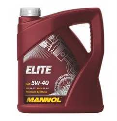 MANNOL 1006 Моторное масло ELITE 5W40 PAO 4л