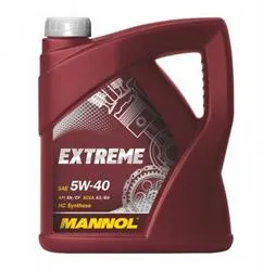 MANNOL 1021 Моторное масло EXTREME 5W40 4л