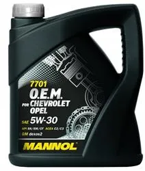 MANNOL 1077 Масло моторное Energy Formula Op 5w30 4л