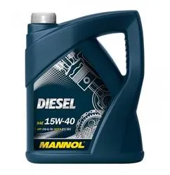 MANNOL 1206 Моторное масло Diesel 15W40 минеральное 5л