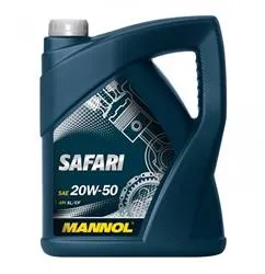 MANNOL 1226 Моторное масло SAFARI 20W50 мин. 5л