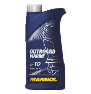 MANNOL 1412 Моторное масло OUTBOARD MARINE TC-W3 для ПЛМ 1л