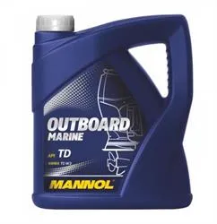 MANNOL 1428 Моторное масло OUTBOARD MARINE TC-W3 для ПЛМ 4л