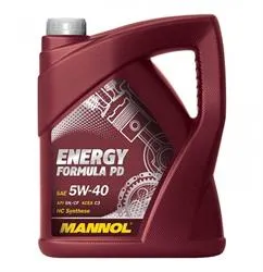 MANNOL 4014 Моторное масло ENERGY FORMULA PD 5W40 5л