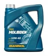 MANNOL 75054 Моторное масло 7505 MOLIBDEN 10W40 API SNCH 4л