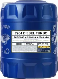 MANNOL 790410 Масло моторное Diesel TURBO 5W40 10l