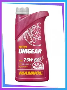 MANNOL 81091 Масло трансмиссионное 8109 UNIGEAR 75W80 G-4GL-5 1л