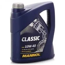 MANNOL MN75015 Моторное масло 7501 Classic 10W40 5 л. 10W40