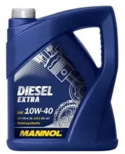 MANNOL MN75045 Моторное масло 7504 Diesel Extra 10W40 5 л. 10W40