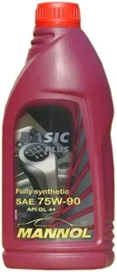 MANNOL MN81081 Масло трансмиссионное 8108 BASIC Plus GETRIEBEOEL 75W90 1л 75W90