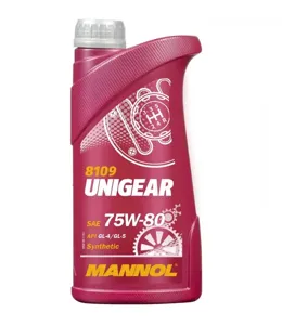 MANNOL MN81091 Масло трансмиссионное 8109 UNIGEAR 75W80 1л 75W80