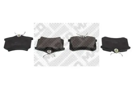 MAPCO 6302 Колодки торм.задние комплект VW Golf IV (1J1) Audi A4 B7 (8EC)
