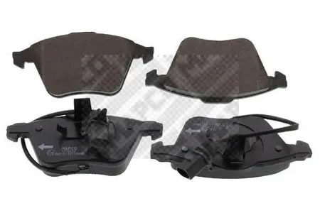 MAPCO 6792 Колодки торм.передние Audi A4 1.0-3.0TD 04-07 A6 2.0-3.2 04> A8 3.7-4.2 02-10