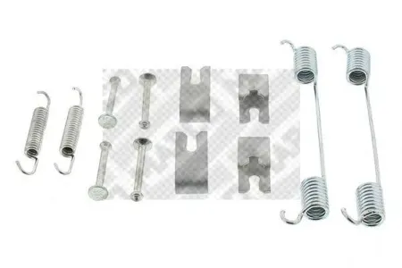 MAPCO 9716 Комплект установочный барабанных тормозных колодок Ford Focus II (DA HCP DP) 1.6