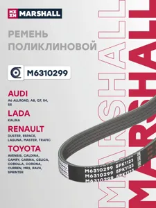 MARSHALL M6310299 Ремень поликлиновой