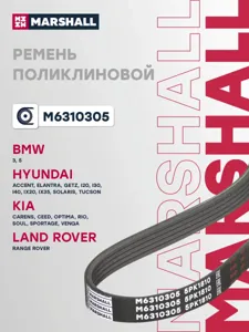 MARSHALL M6310305 Ремень поликлиновой