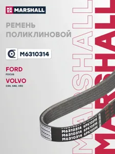 MARSHALL M6310314 Ремень поликлиновой