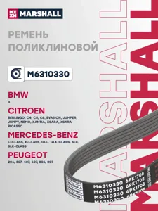 MARSHALL M6310330 Ремень поликлиновой