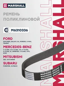 MARSHALL M6310336 Ремень поликлиновой
