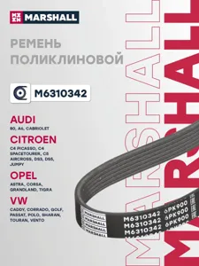 MARSHALL M6310342 Ремень поликлиновой