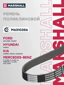 MARSHALL M6310356 Ремень поликлиновой