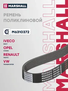 MARSHALL M6310372 Ремень поликлиновой