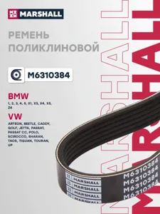 MARSHALL M6310384 Ремень поликлиновой