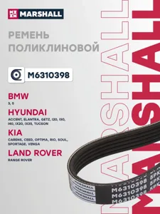 MARSHALL M6310398 Ремень поликлиновой