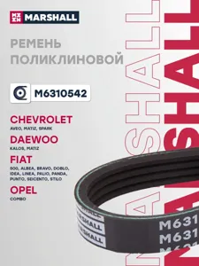 MARSHALL M6310542 Ремень поликлиновой