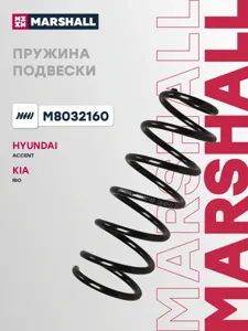 MARSHALL M8032160 Пружина задняя