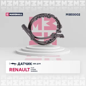 MARSHALL MSE0002 Датчик abs Renault Logan 04- Sandero пер.