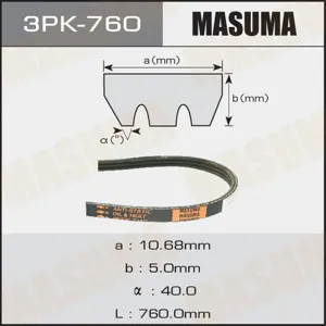 MASUMA 3PK760 Ремень поликлиновой